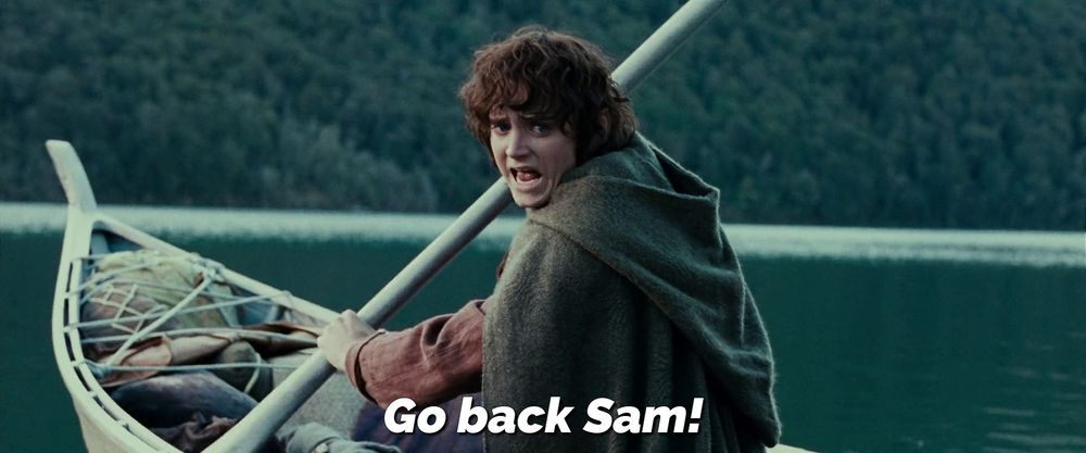  Go back Sam