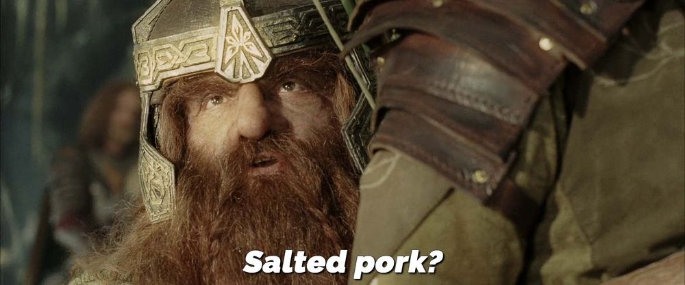  Salted pork