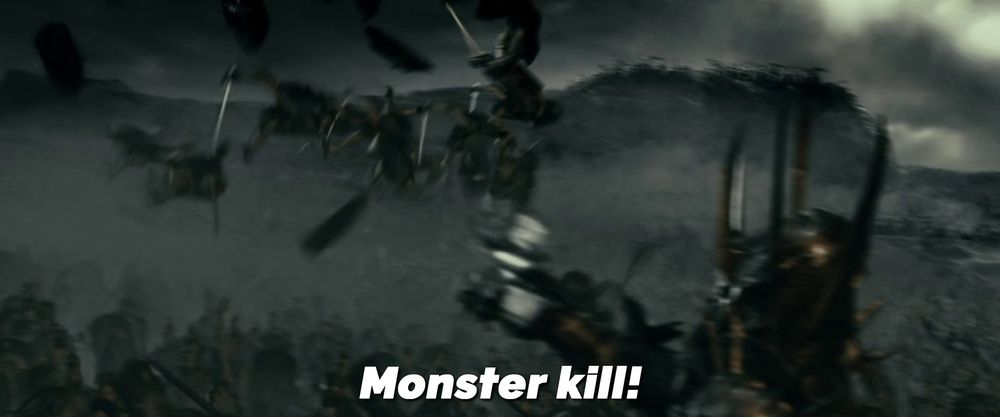  Monster kill