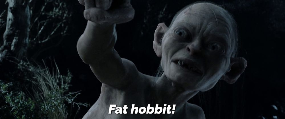  Fat hobbit