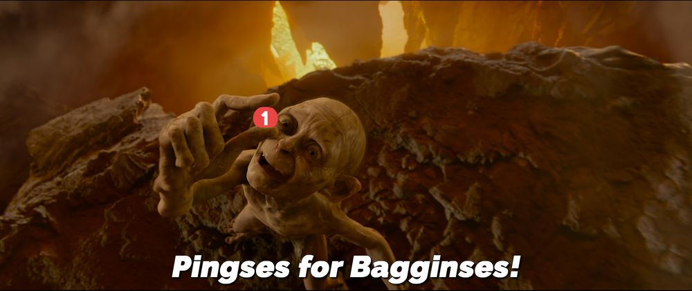 Pingses for Bagginses