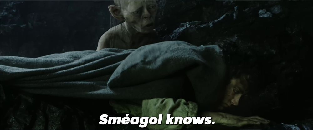  Smegol knows