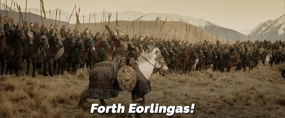  Forth Eorlingas